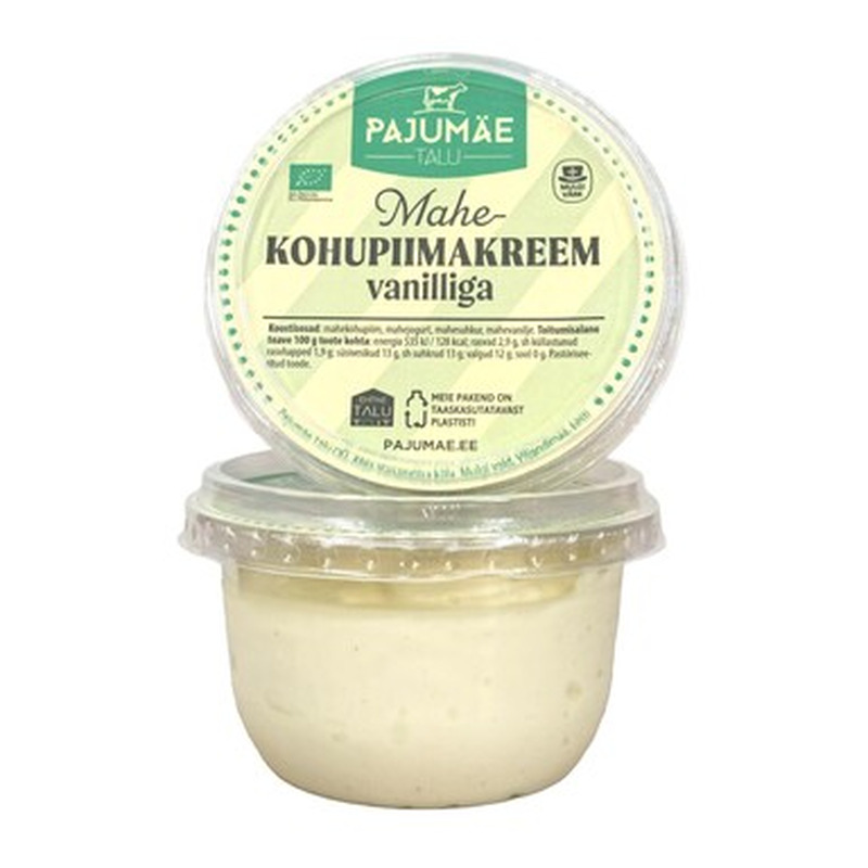 PAJUMÄE TALU Mahe-kohupiimakreem vanilliga 190g