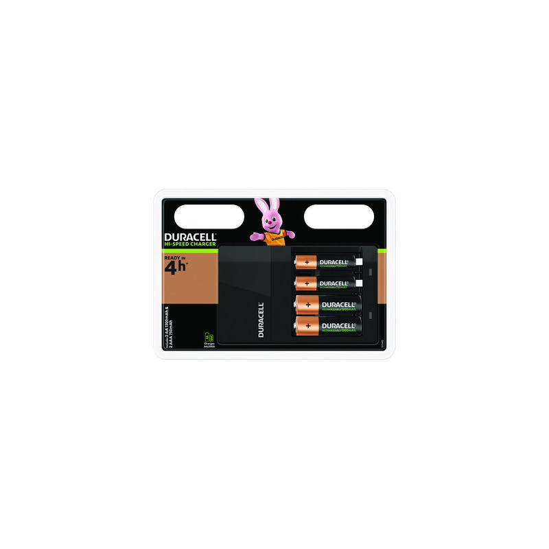 KAST 3tk! Duracell laadija CEF14+2AA1300+2AAA750
