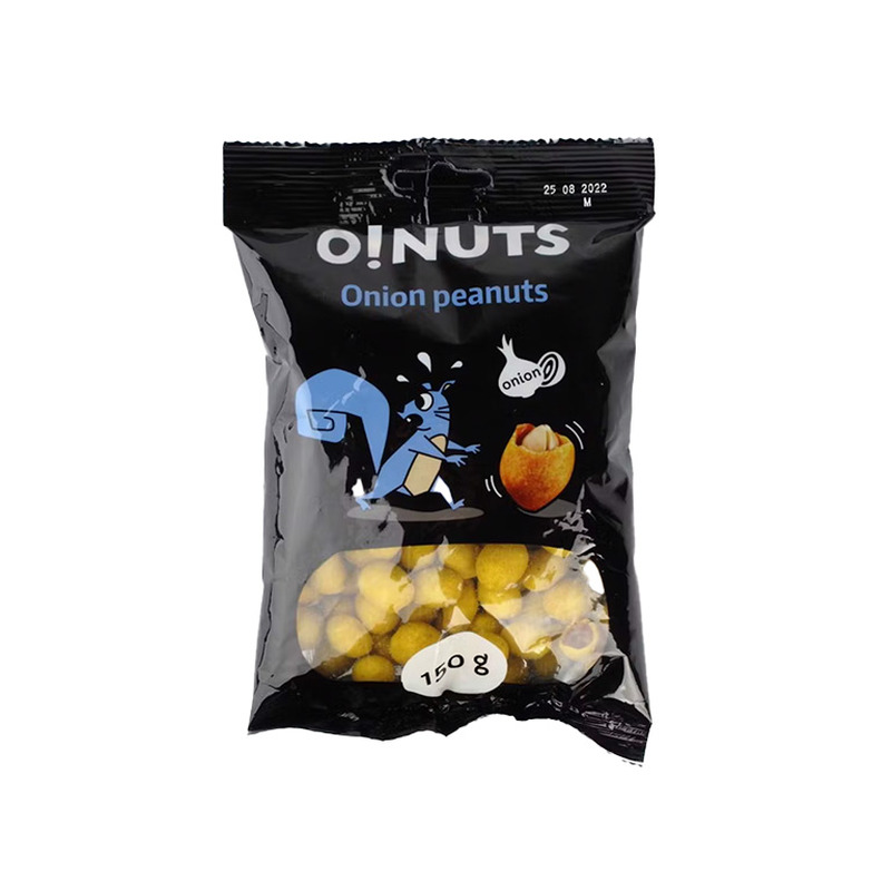 Maapähklid O! NUTS, sibula maitse, 150 g