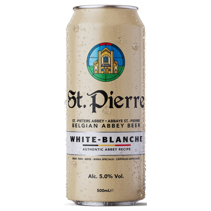ST.PIERRE õlu White hele 5% 50cl (purk)