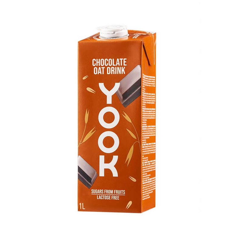 Kaerajook chocolate laktoosivaba, YOOK, 1 l
