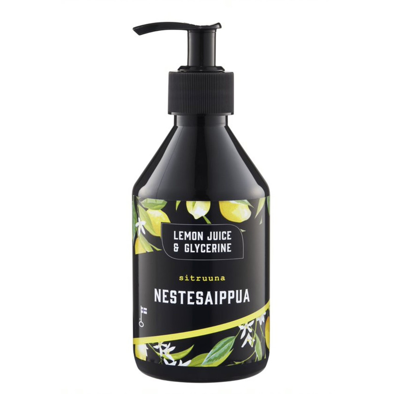 LEMON JUICE&GLYSERINE Vedelseep Sidrun 250ml (pumbaga)