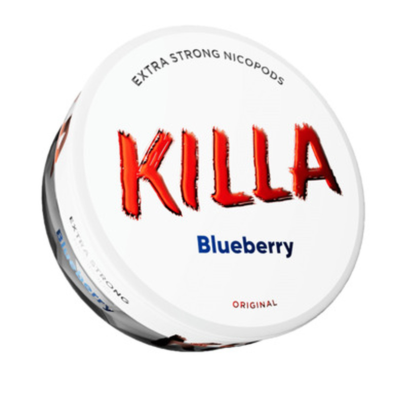 KILLA Nikotiinipadjad Blueberry 13g (20tk)