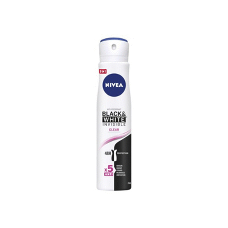 Deod.NIVEA Black&White Clear 250ml