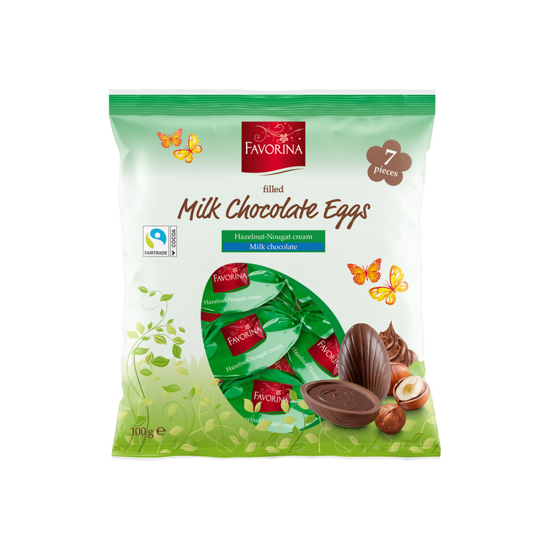 Šokolaadimunad täidisega