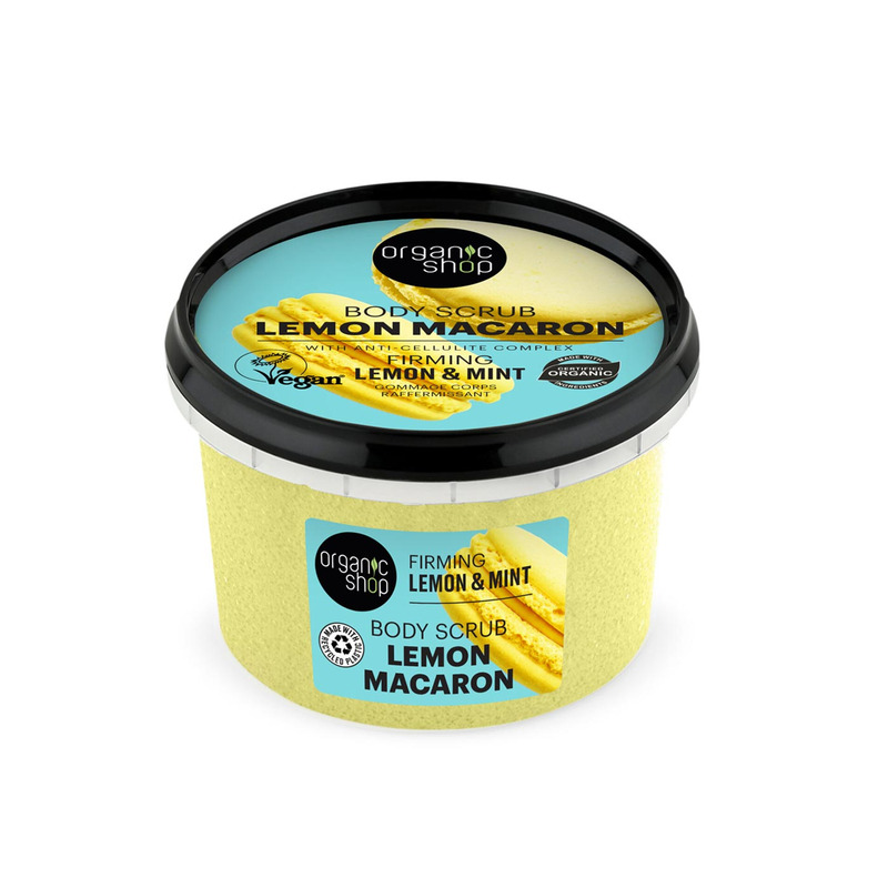 Kehakoorija Lemon Macaron, Lemon & Mint, ORGANIC SHOP, 250ml
