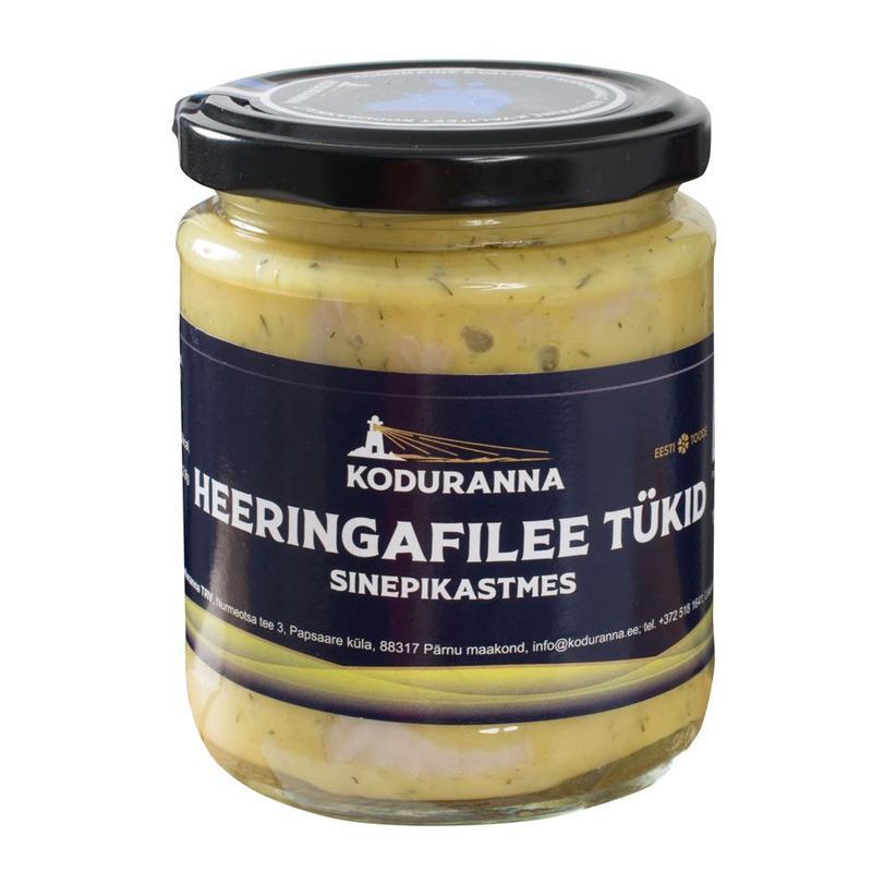 Koduranna Heeringafilee tükid sinepikastmes 270g
