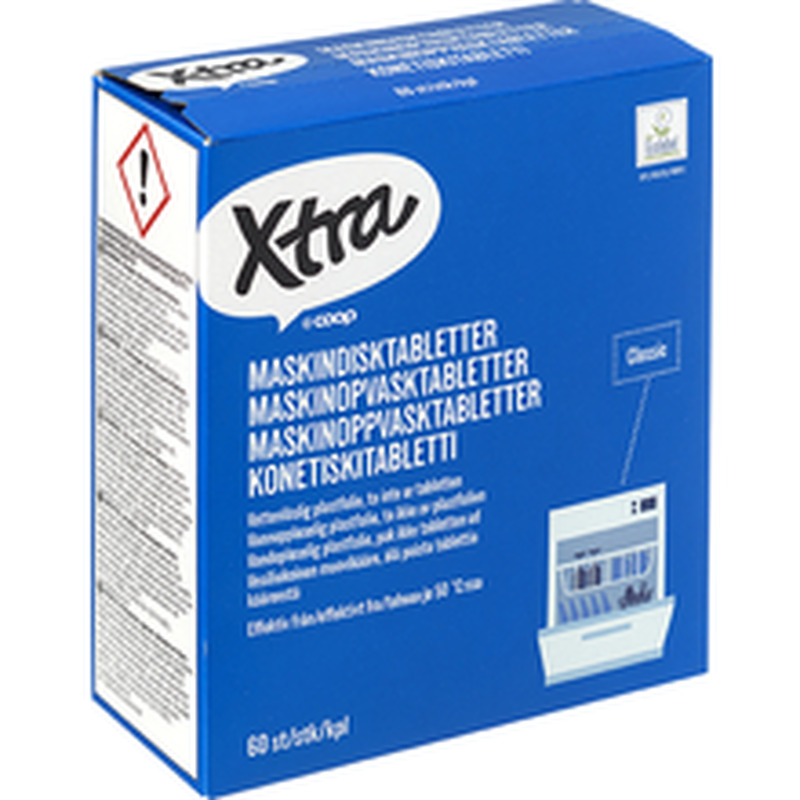 Nõudepesumasina tabletid 60tk