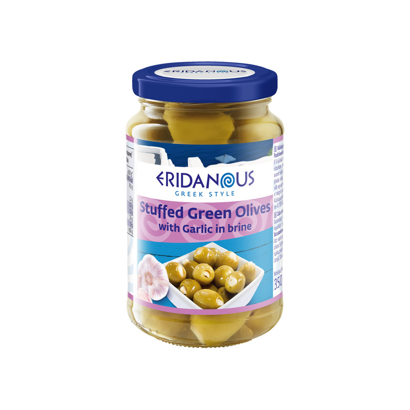 Täidetud oliivid soolvees