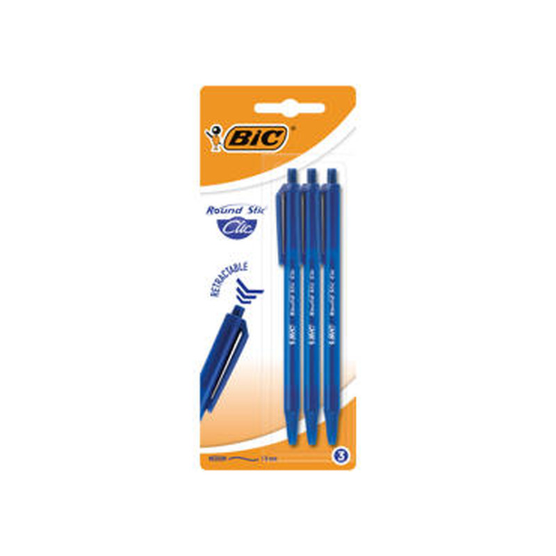 Pastapliiatsid BIC sinine 3tk