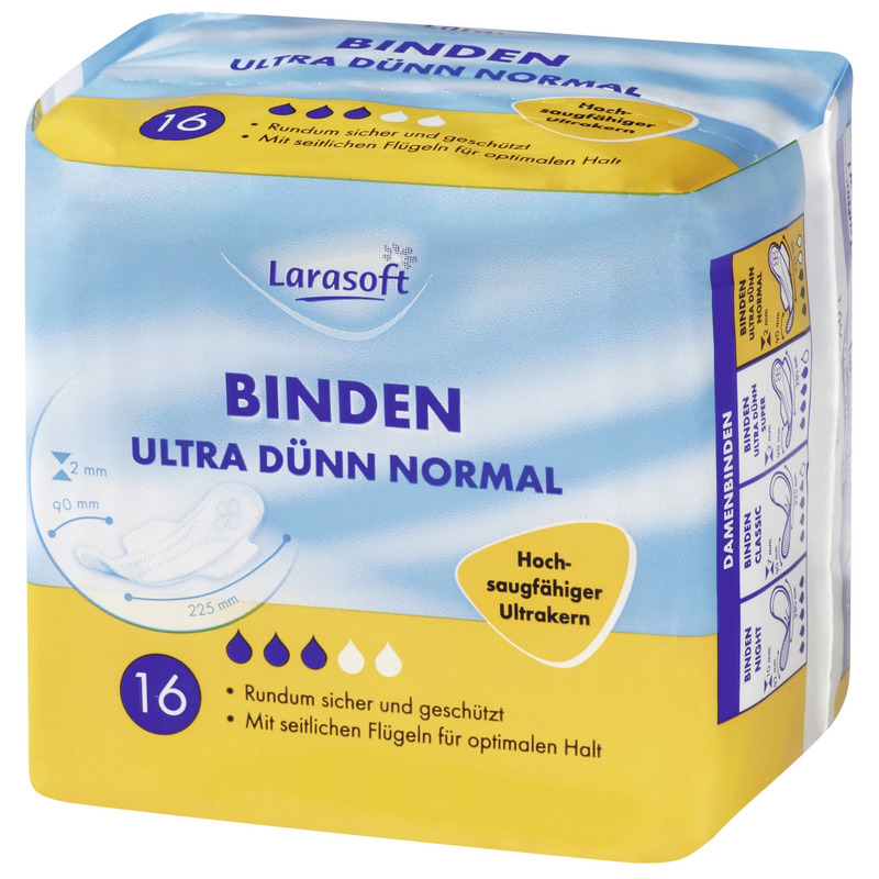 LARASOFT Hügieenisidemed Ultra Normal 16tk