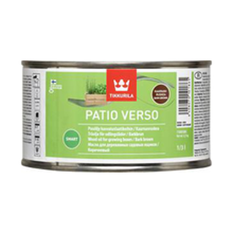 Mürgivaba puiduõli kasvuhoonele ja taimekastidele PATIO VERSO 0,3 l