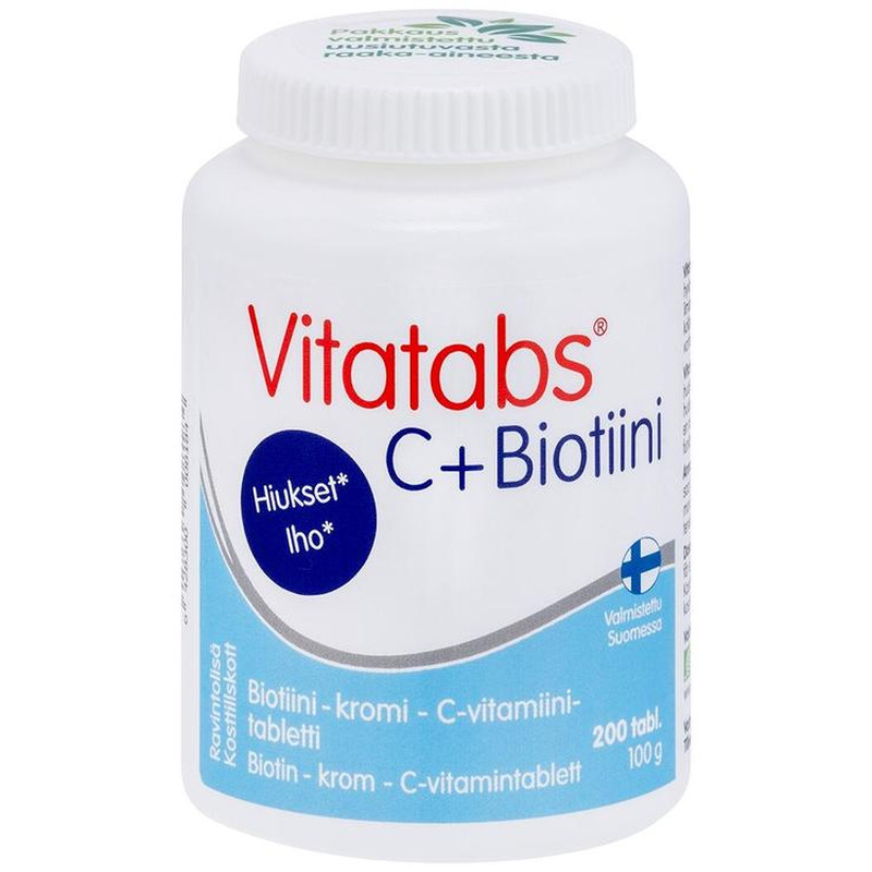 Vitatabs C-vitamiin + biotiin 200 tab