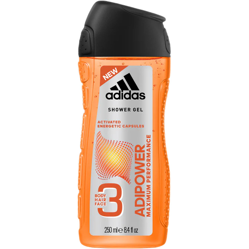 Adidas Dušigeel Adipower 250ml