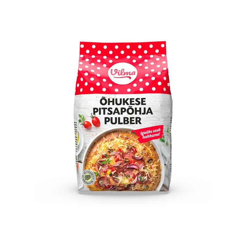 Õhukese pitsapõhja pulber Vilma 400 g
