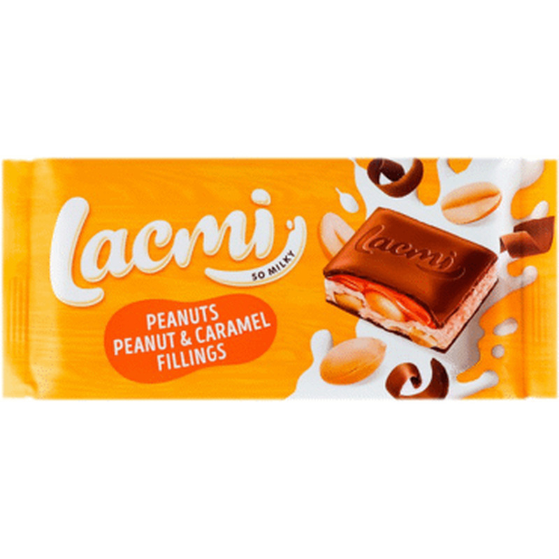 Piimašok.maapähk.karamelli LACMI 87g