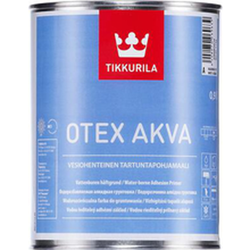 Veepõhine kruntvärv OTEX AKVA A 0,9 l