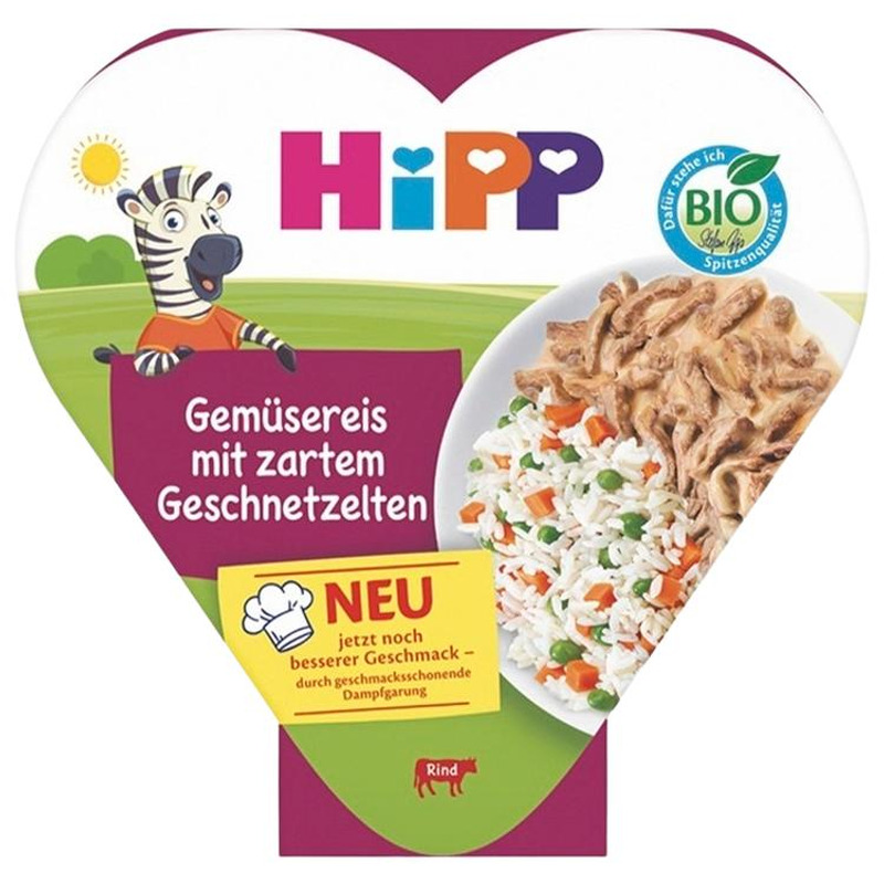 Riis herneste ja õrna viilutatud lihaga al 1.a, HIPP, 250 g