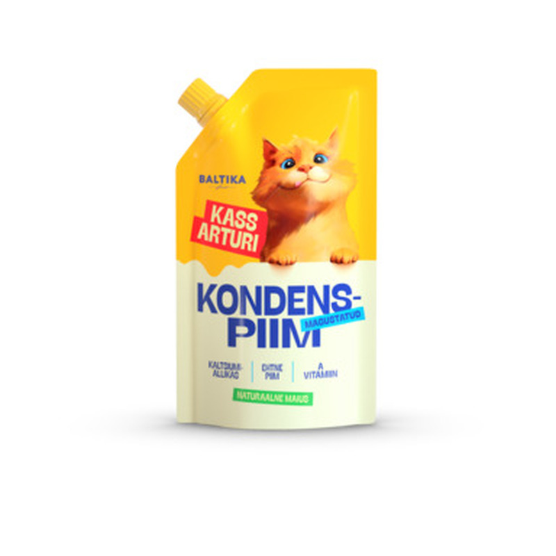 BALTIKA Kass Arturi kondenspiim magustatud 290g (doy pack)