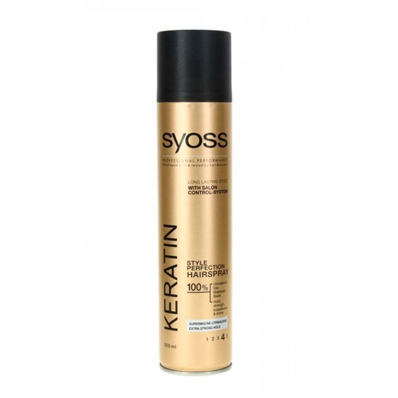 Juukselakk Keratin Hold, SYOSS, 300 ml