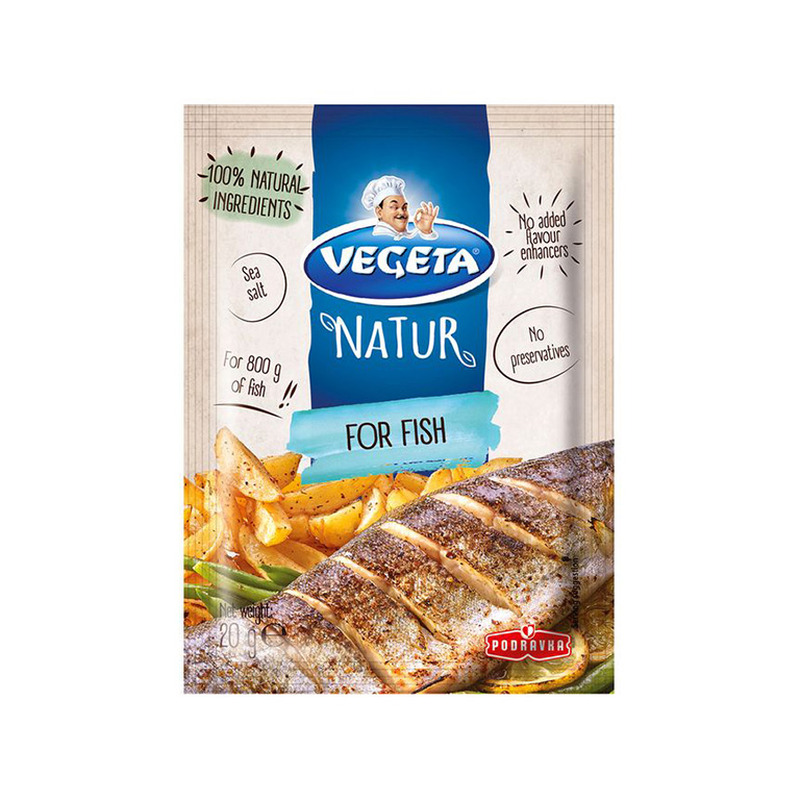 Maitseaine Vegeta Natur kalale, PODRAVKA, 20 g