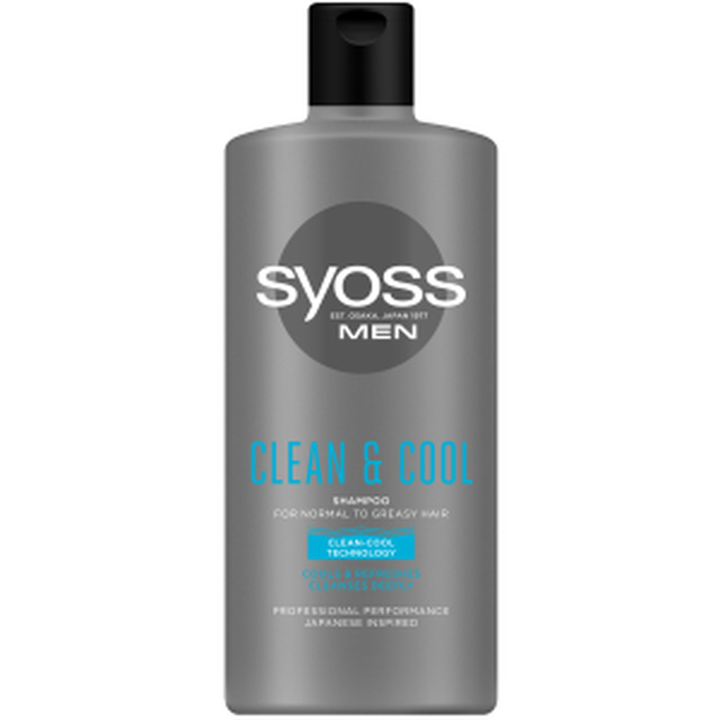 Šampoon Men Cool, SYOSS, 440 ml