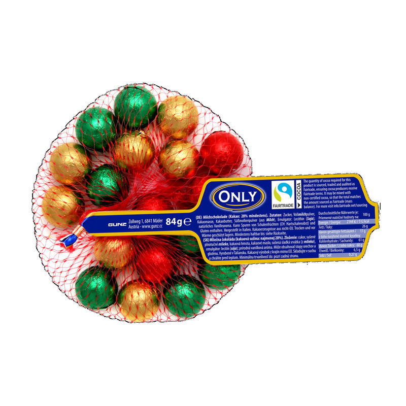 ONLY Šokolaadipallid 84g
