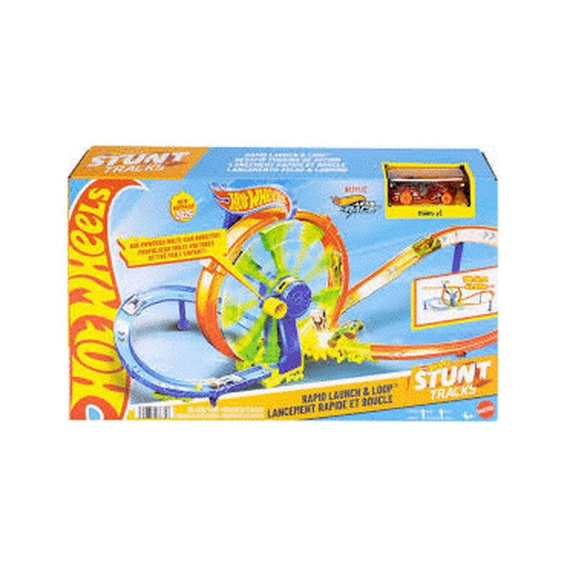 Kiirendusega võistlusrada HOT WHEELS