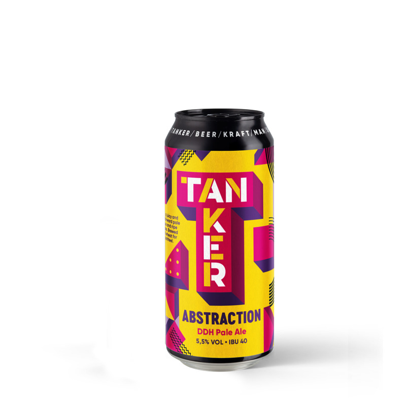 TANKER õlu Abstraction DDH Pale Ale hele 5,5% 44cl(purk)