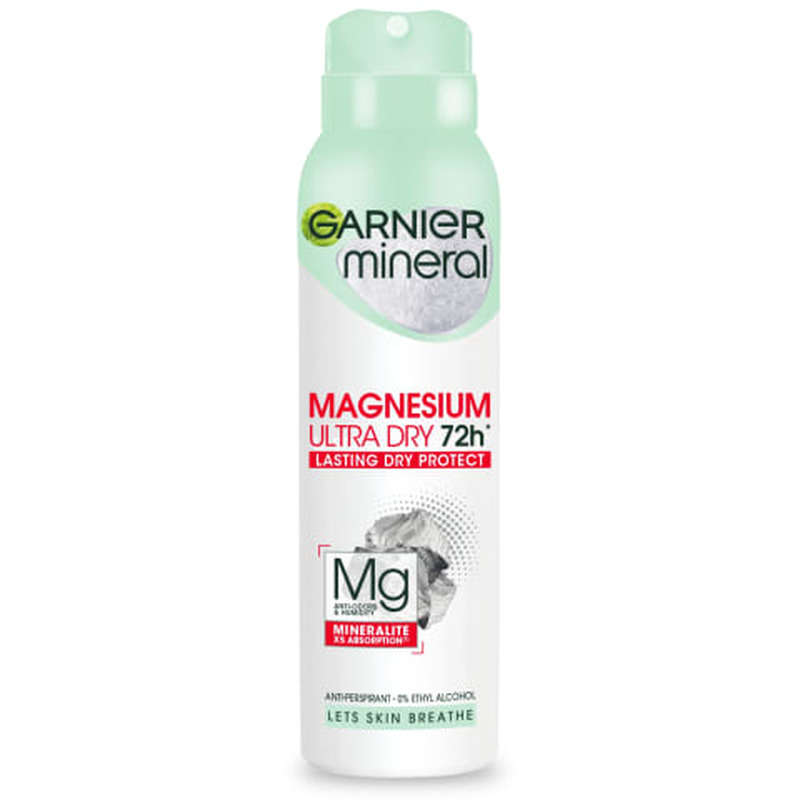 Deodorant Garnier Mineral Magnesium Ultra Dry 150ml