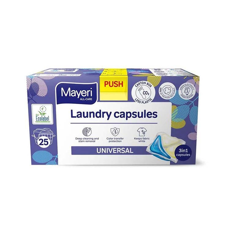 Pesugeelikapslid All Care Universal, MAYERI, 25 tk