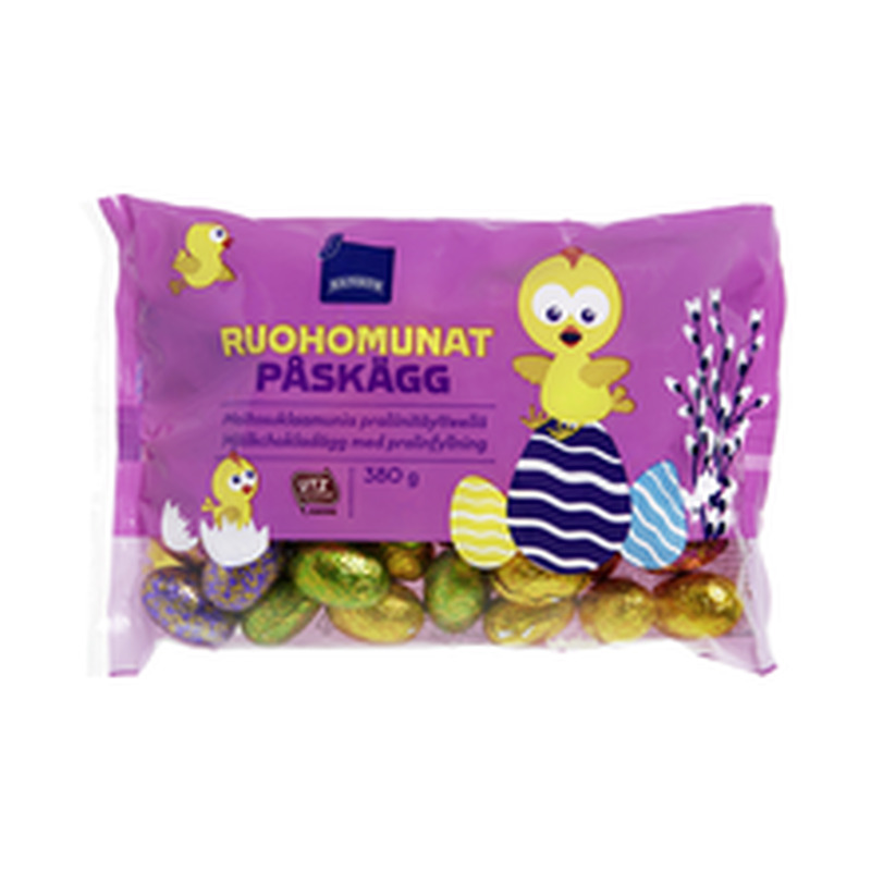 Rainbow šokolaadumunad 380g