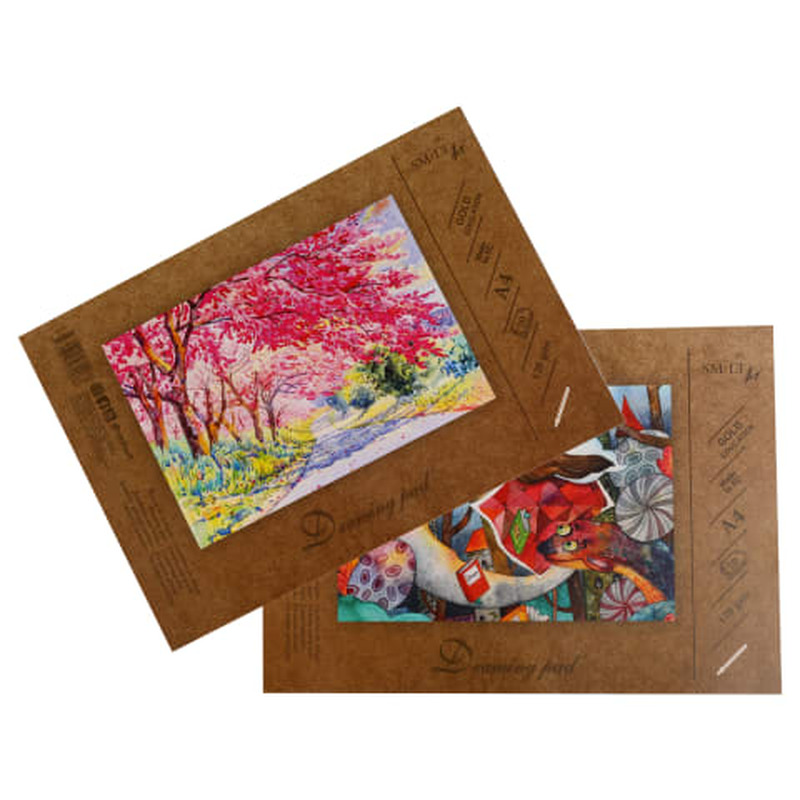 Joonistusvihik A4, värv ja kujundus võivad erineda