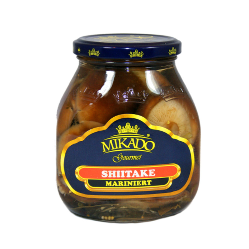 Marineeritud Shiitaked Mikado 530/310g