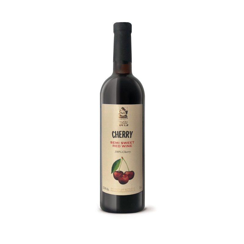 TOVUZ Cherry Red Semi-Sweet 13,5% 75cl (punane,poolmagus)