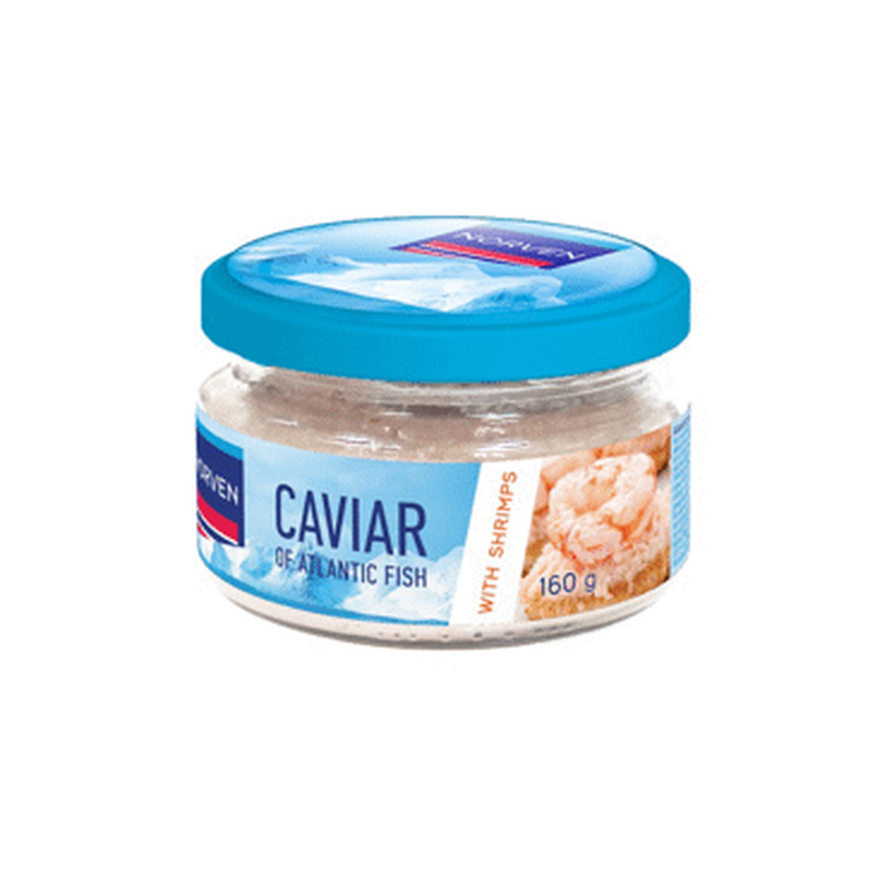 Kaaviarimääre krevettidega, NORVEN, 160 g