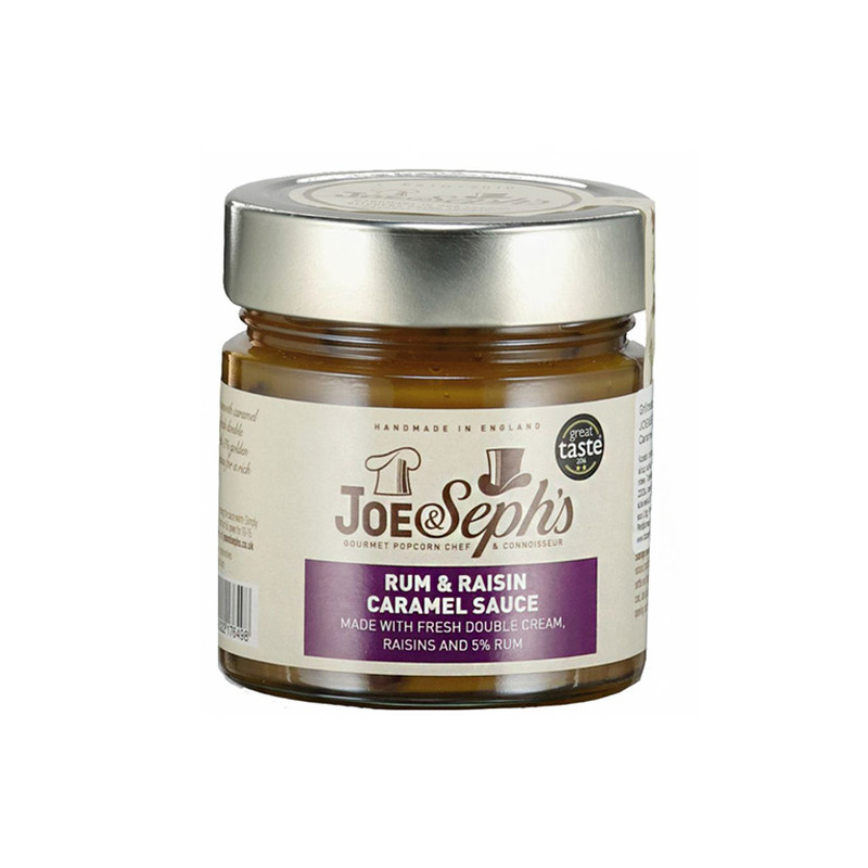 Joe&Seph’s RUMMI-ROSINA karamellikaste 230g