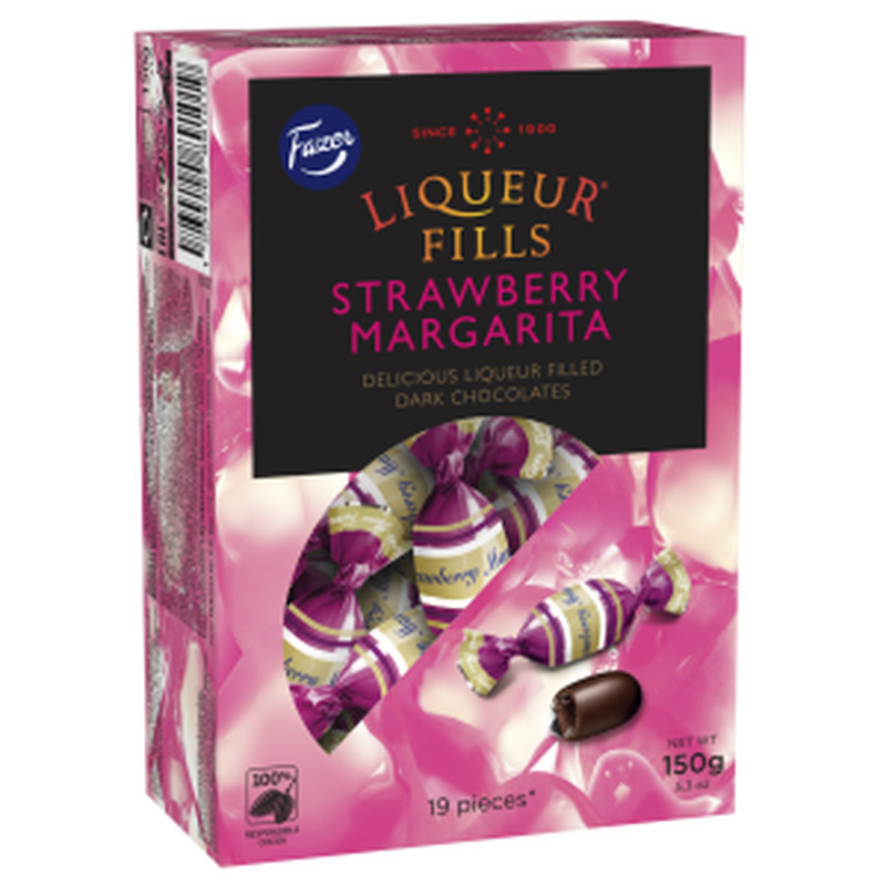 Liqueur Fills Strawberry Margarita 150g