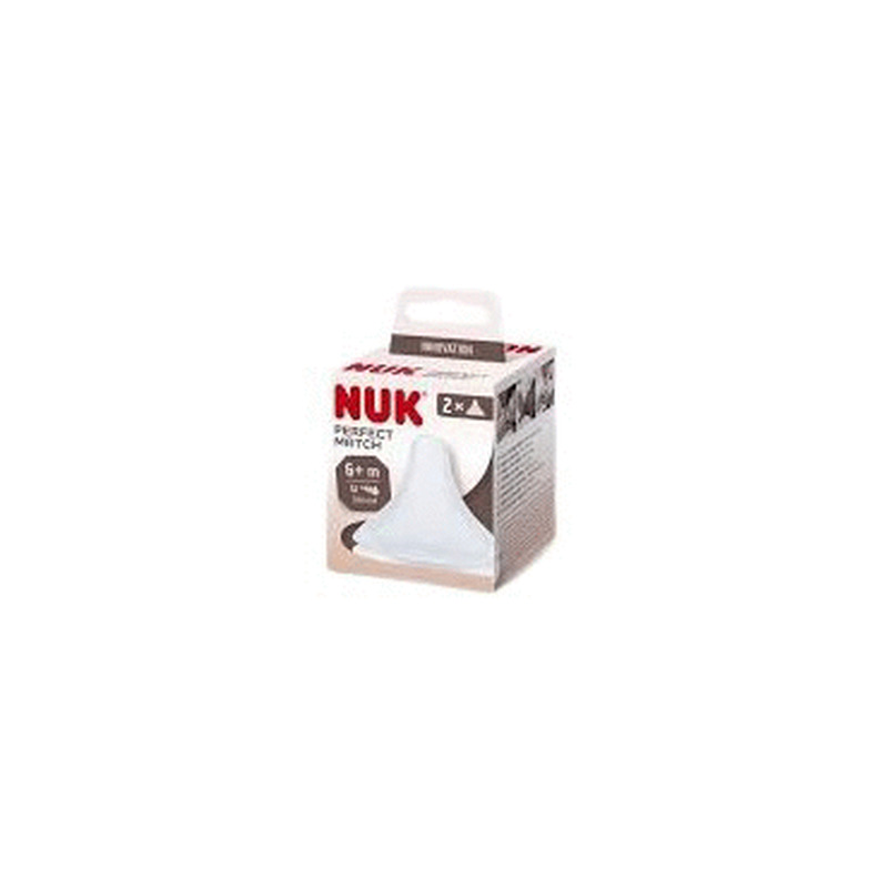 Pudelilutt NUK Perfect Match L 6+ 2tk