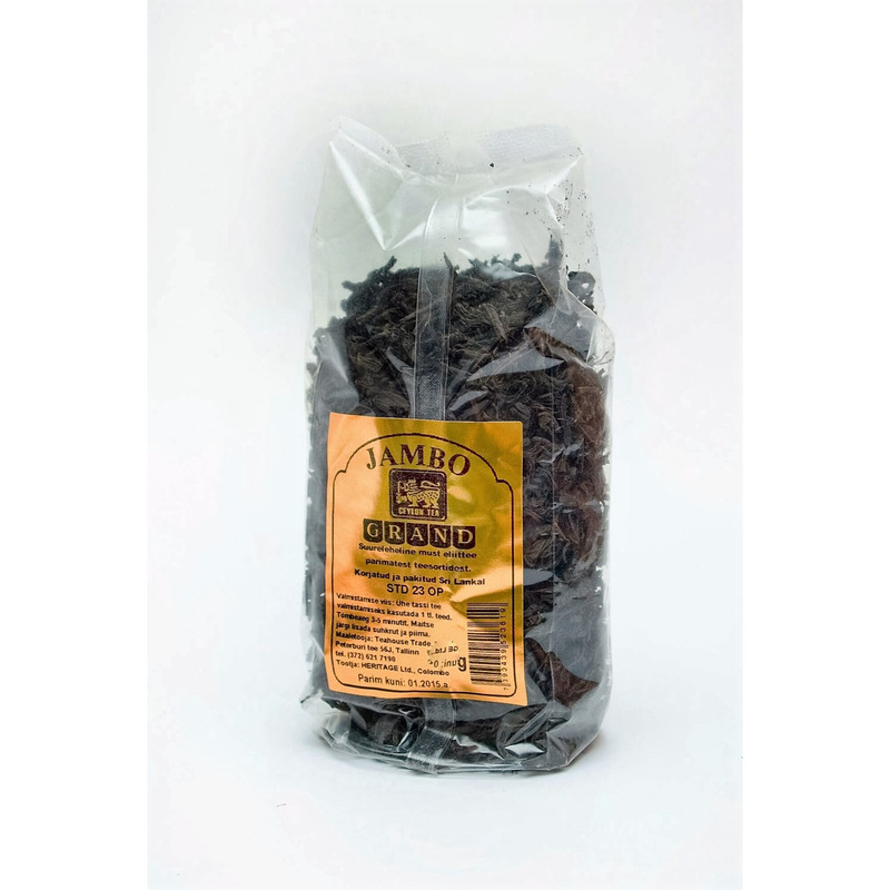 JAMBO GRAND Suureleheline Ceyloni tee 150g(kilepakendis)