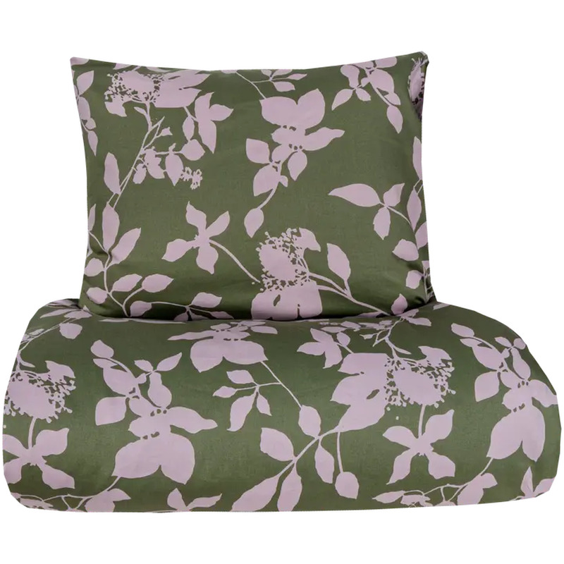 Voodipesukomplekt Olivia 150x210+55x65 khaki