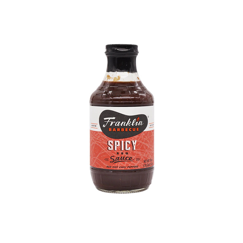 BBQ kaste Franklin BBQ Spicy 510g