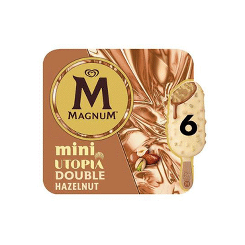 Jäätis Hazelnut multipakk MAGNUM 6x46g
