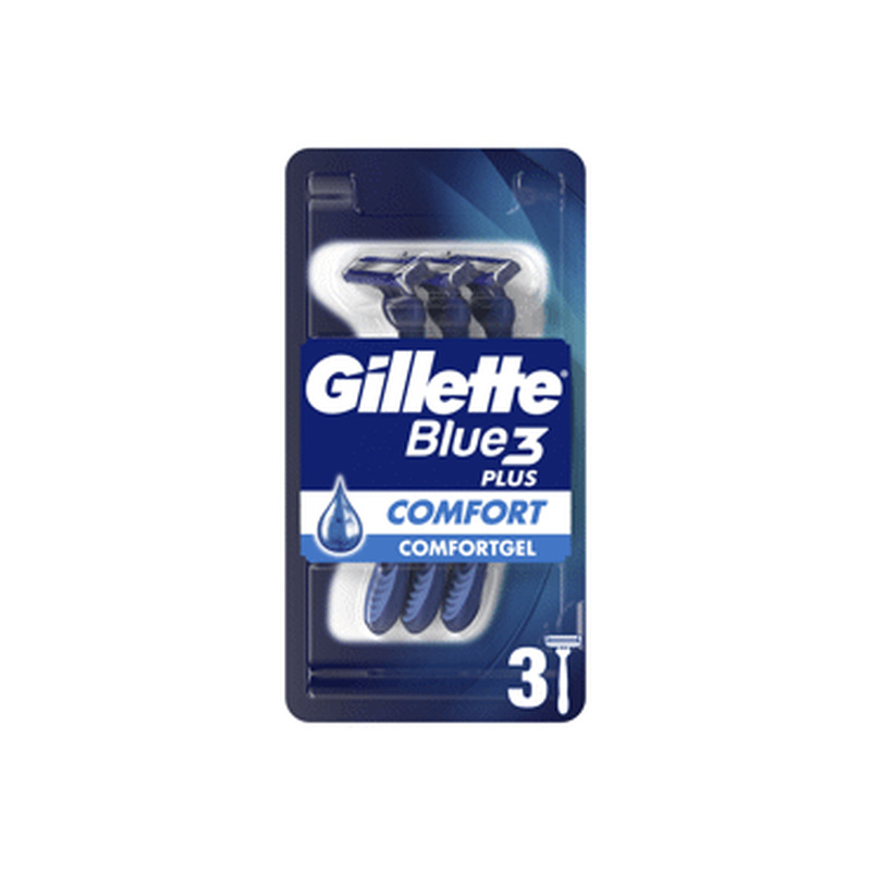 Raseerijad Blue3, GILLETTE, 3 tk