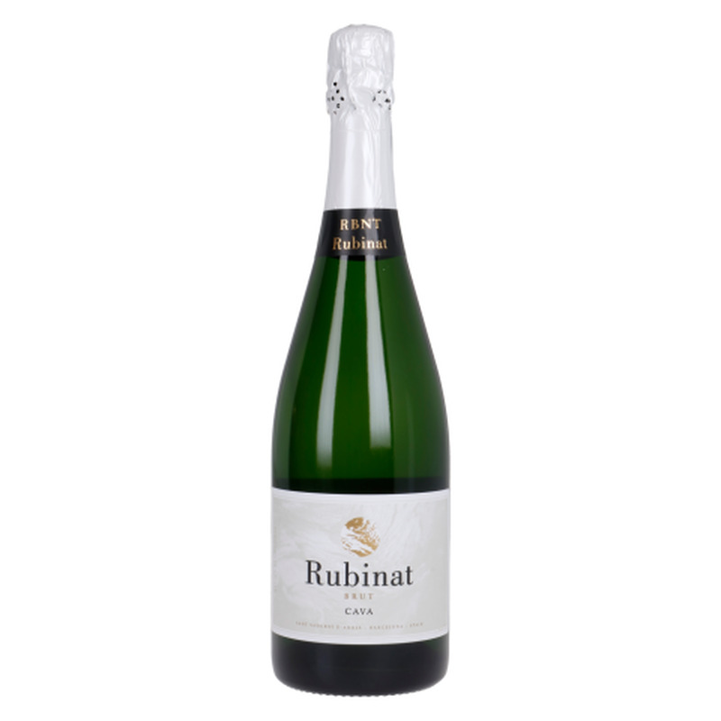 Kaitstud päritolunimetusega kvaliteetvahuvein Rubinat Cava Brut 11,5%vol 0,75l