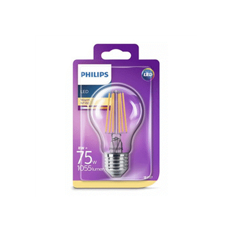 LED pirn PHILIPS classic A60 E27 75W