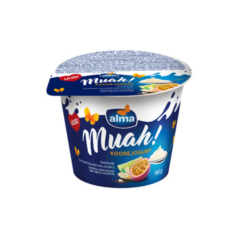 Alma Muah troopiline koorejogurt, 180g