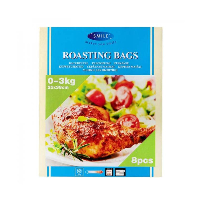 Küpsetuskott 8tk 25x38cm 0-3kg