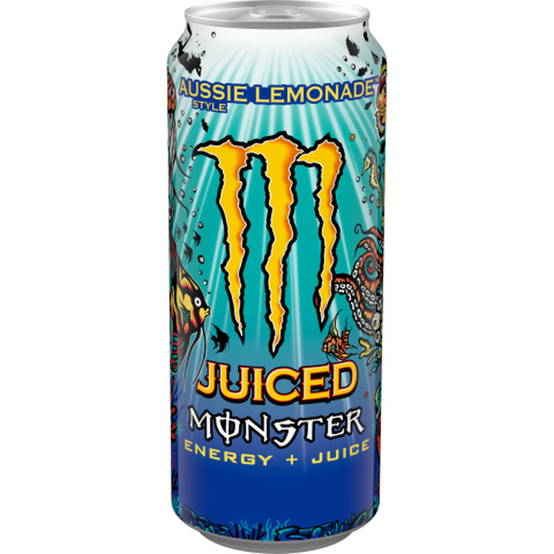 Energiajook Monster Aussie Lemonade magusainetega 0,5l
