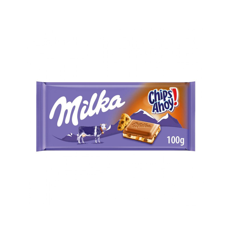 KAST 22tk! Milka piimašokolaad Chips Ahoy! 100g